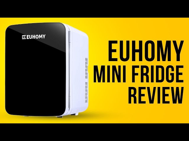 Euhomy Mini Fridge with Freezer