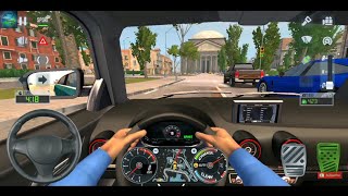 LUXURY CARS PRIVATE UBER DRIVER 🚖🤑 City Car Driving Games Android iOS - Taxi Sim 2020 Gameplay 💛 screenshot 4