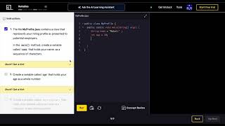 CodeCademy Intro to Java Review Session 2