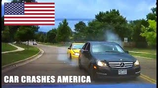 CAR CRASHES IN AMERICA - BAD DRIVERS USA #2 | NORTH AMERICAN DRIVING FAILS