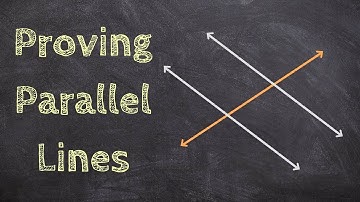 Proving Parallel Lines with Angle Relationships