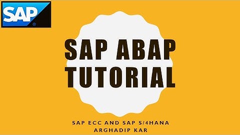 SAP ABAP: SAP Webservice and ABAP Query Training