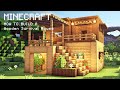 Minecraft: How To Build a Wooden Survival House