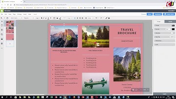 Lucidpress: brochure ontwerpen