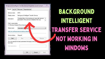 How to Fix Background Intelligent Transfer Service Not Working in Windows 11