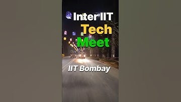 Inter IIT Tech Meet IIT Bombay 📍#iitbombay #iit #placement #interiit #techfest #moodindigo #shorts