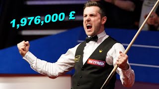 Most Prize Money Won From The Crucible! 😮😮 All Time Earnings from the World Snooker Championship