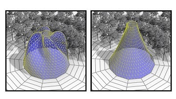 Rhino Grasshopper (Kangaroo Space Frame)