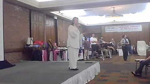 Sue Michaelson Teaching Massage at 3H Women's Expo...