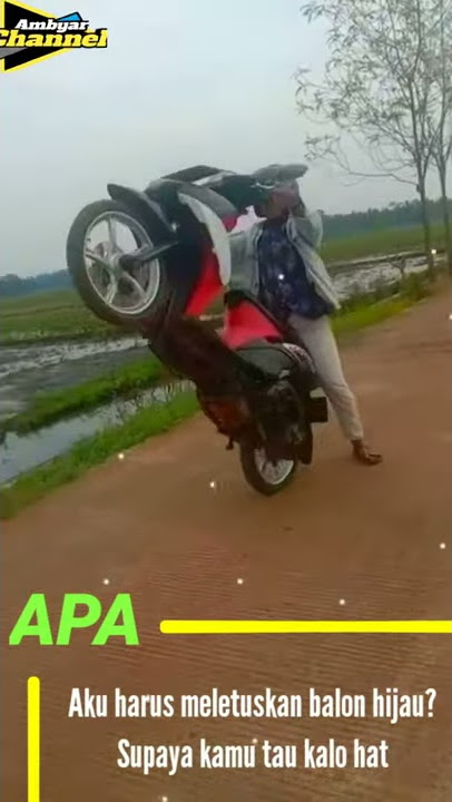 Story wa apakah aku harus meletuskan balon hijau supaya kamu tau kalau hatiku sedang kacau