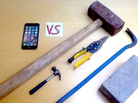 iPhone 6s plus crash test