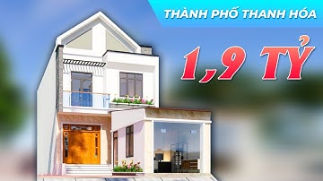 Cận Cảnh Mẫu Nhà Ống 2 Tầng 1 Tum Giá 1,9 Tỷ Do Kisato Thiết Kế Tại Thành Phố Thanh Hóa