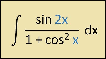 How to Integrate sin(2x)/(1+cos^2(x))
