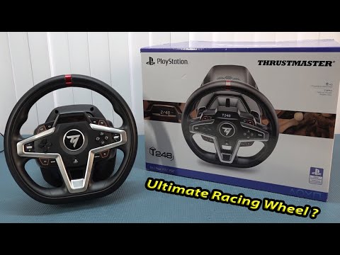 PC) Thrustmaster T248 UNBOXING + INSTALLATION & FIRST LOOK REVIEW 