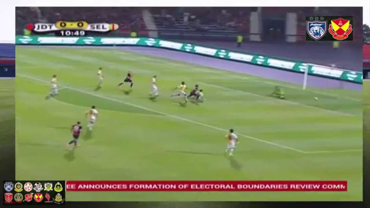 JDT vs Selangor 3 - 1 | Liga Super 2015 - YouTube