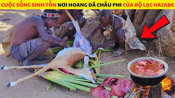 Cuộc Sống Sinh Tồn Nơi Hoang Dã Châu Phi Của Bộ Lạc Nguyên Thủy Hazabe Full Mùa