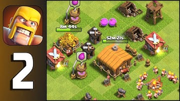 Clash of Clans - Gameplay Walkthrough Part 2 (android,ios)