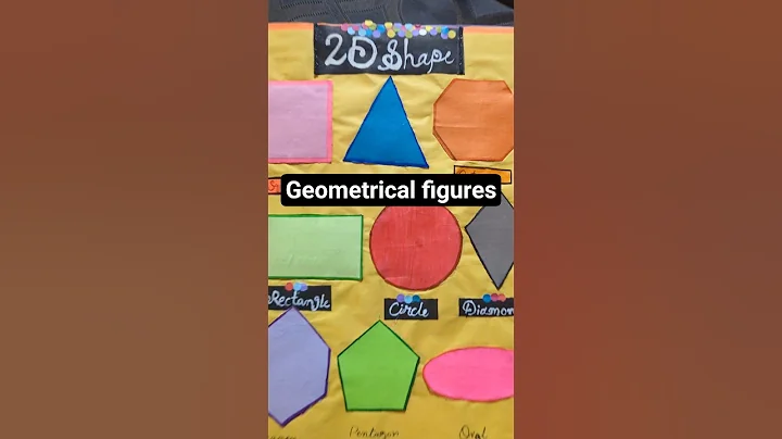 ✨ 2D Shapes for Kids | Learn Circle, Square, Triangle & More ✨#shorts #mathskills