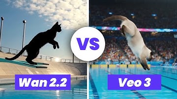 Wan 2.2 VS Google Veo 3 | How to Use Wan 2.2 Free - Open Source AI Video Generator