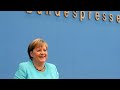 Angela Merkel zieht Bilanz ihrer Zeit als Bundeskanzlerin
