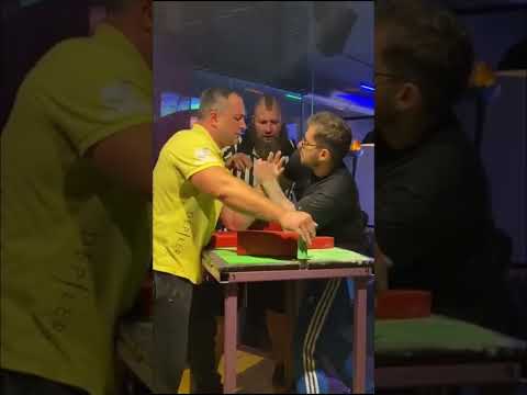 Radu Bojica vs Aslan Gubaev (senior -100 kilos left arm) (Willisau 2021)