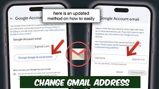 How to Change Gmail Address Username 2026 | How to Change Google Account Email Address