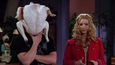 Joey got his head stuck into a turkey | Friends 4k 60 Fps | Friends 4k