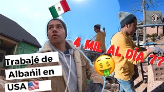 Asi es el TRABAJO de ALBAÑIL en ESTADOS UNIDOS | CUANTO PAGAN al dia?|CONSTRUCCION EN USA |RuluMena