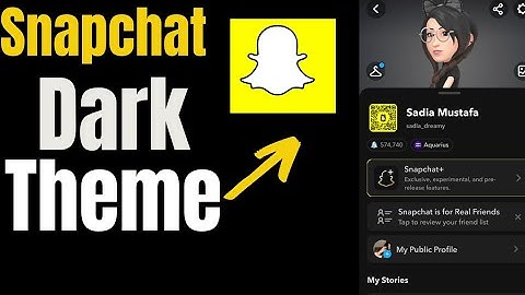 Snapchat dark mode android | how to get snapchat dark mode || Just1 Click