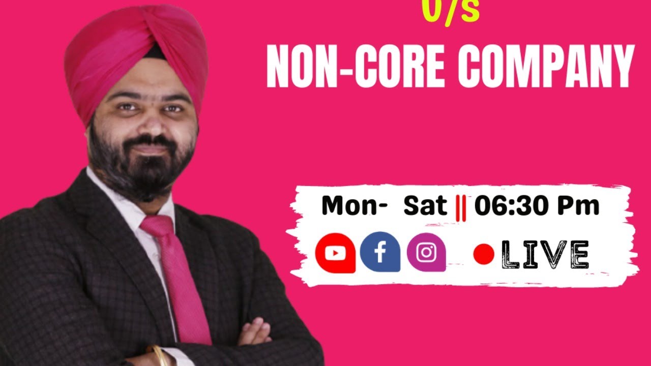 Core v/s non core companies by Er. GDS Soni Sir ||  Engineers Career Group Achievers Network
