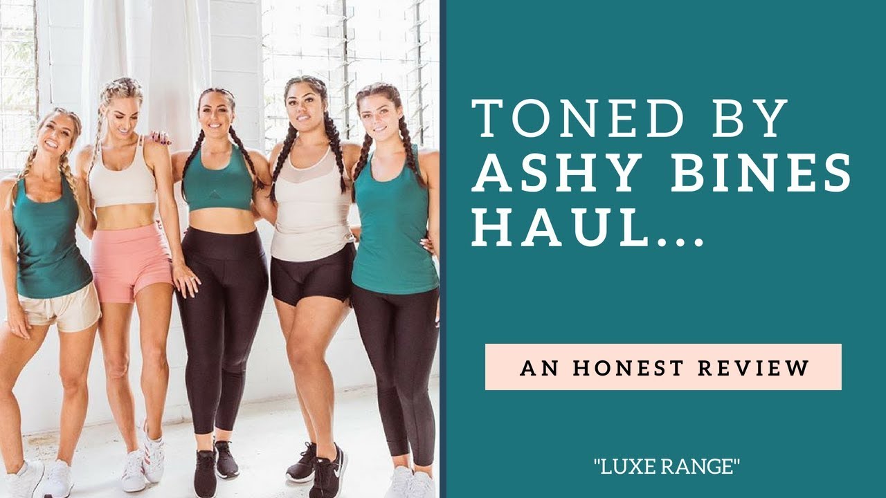 A detailed review of Toned By Ashy Bines activewear. 