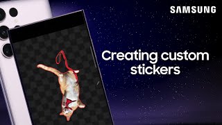 Create Your Own Sticker To Decorate Photos Samsung Us