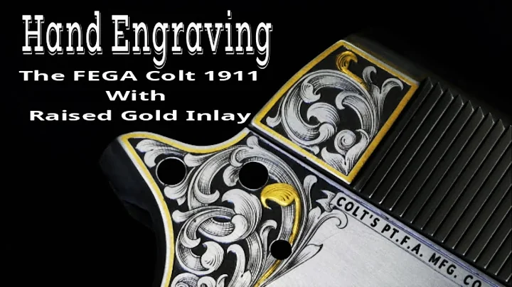 Gun Engraving -the FEGA COLT 1911 - Episode 1 Gold Inlay Technique - DayDayNews