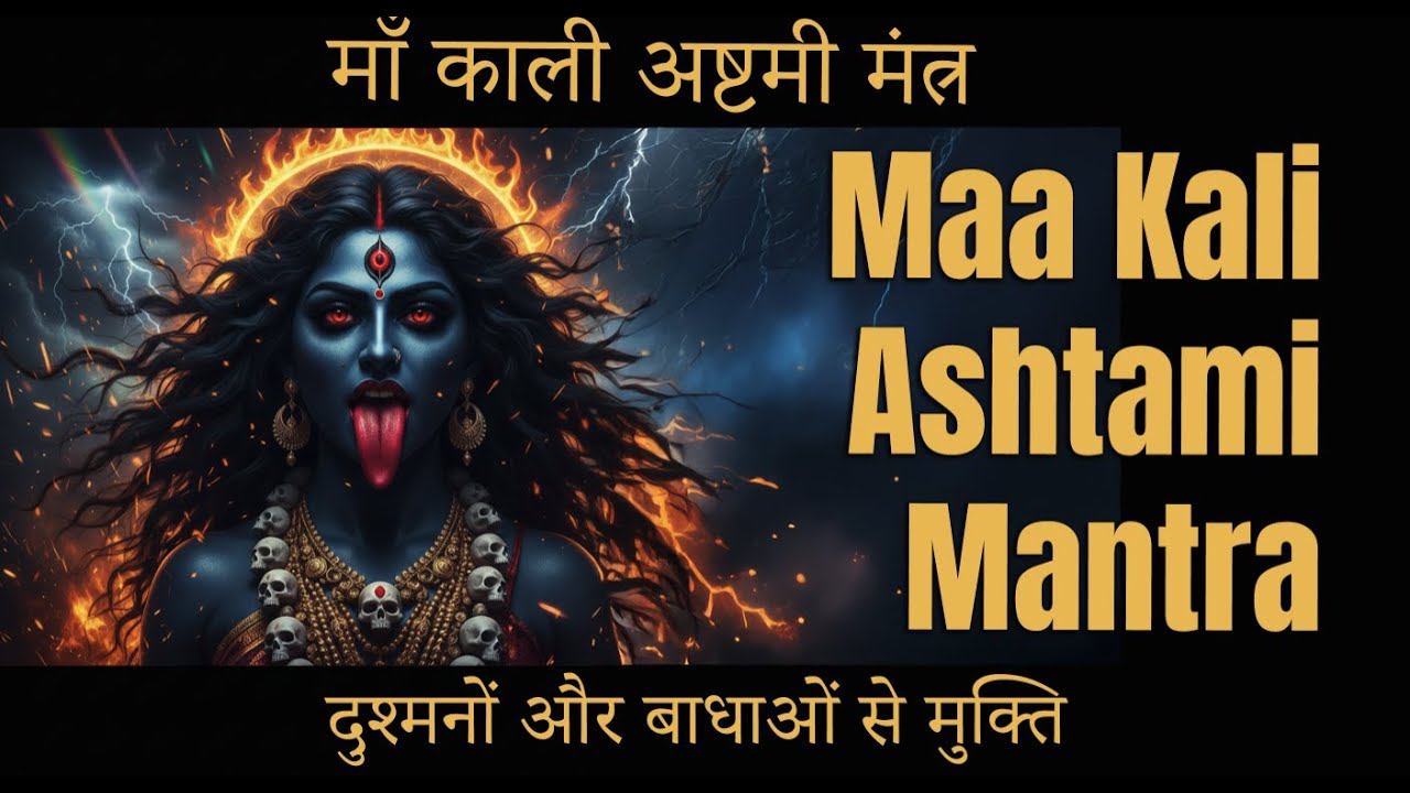 Maa Kali Ashtami Mantra | माँ काली अष्टमी मंत्र | शक्तिशाली भक्ति 🔱🔥