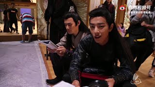 2018.06.02 Behind-the-scenes from «The Untamed» shooting [ENG SUB]