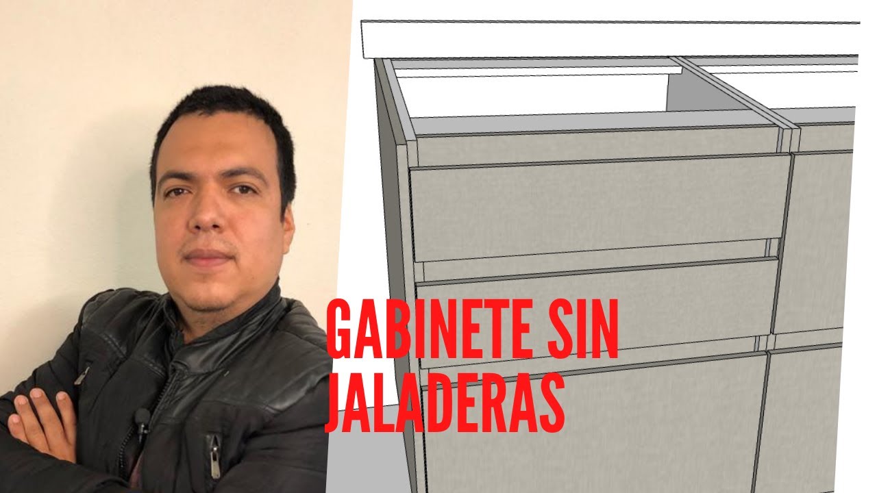 Guía de gabinetes de cocina sin manijas