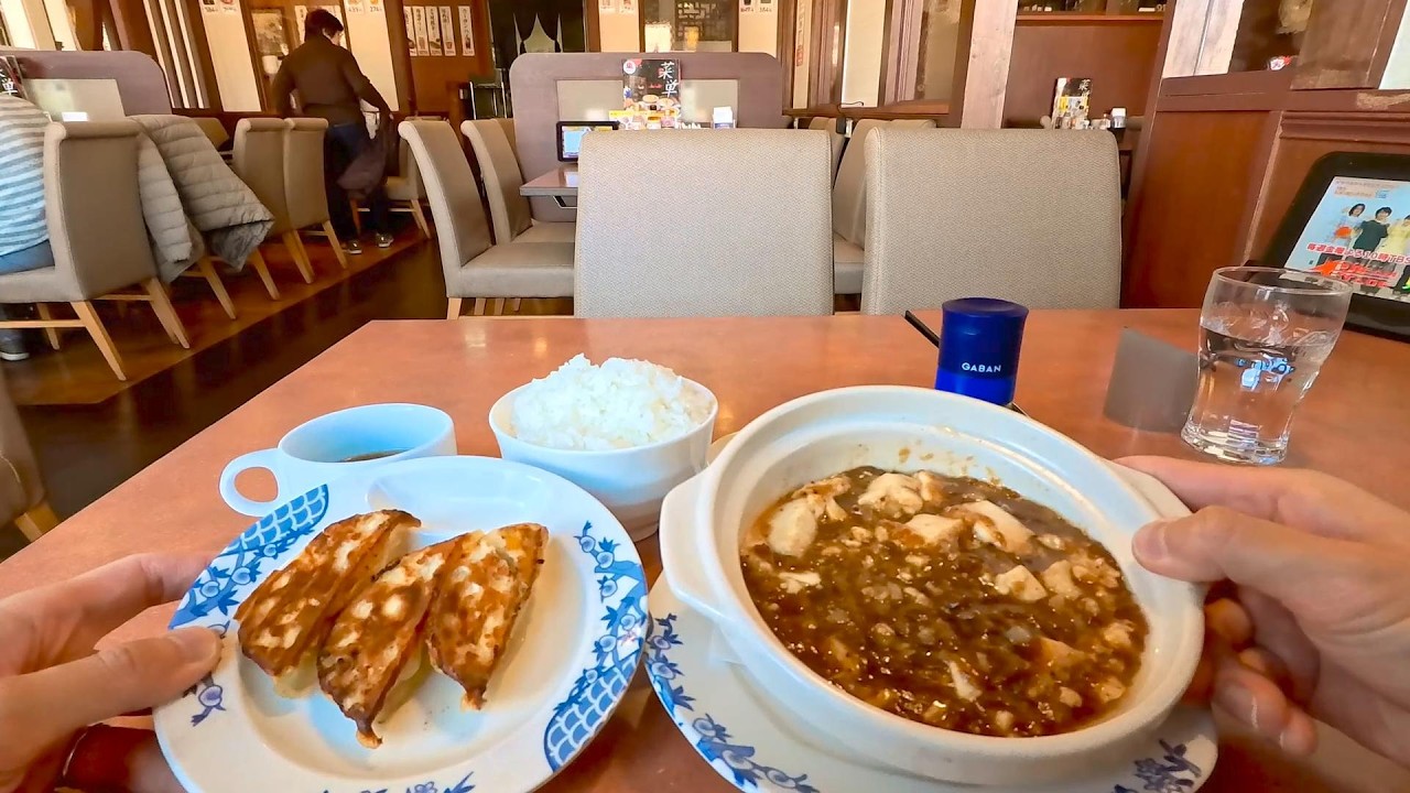 $8.50 Japanese Salaryman Cheap Lunch at Bamiyan | Mapo Tofu + Sesame Balls