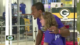 Packers Qb Brett Hundley Kicks Off Lemonade For Livy Initiative