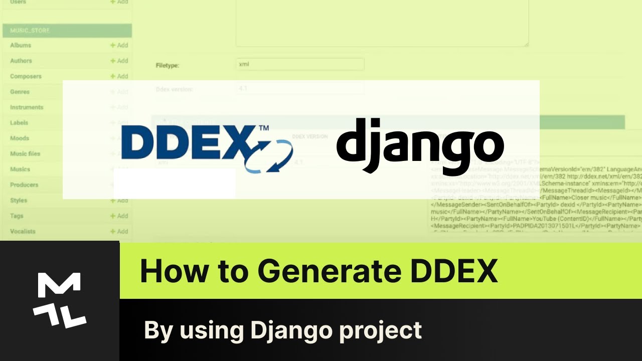 How to Generate DDEX Files with Django | Step-by-Step Guide - YouTube