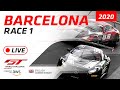RACE 1 - BARCELONA GTWC EUROPE 2020 - ENGLISH