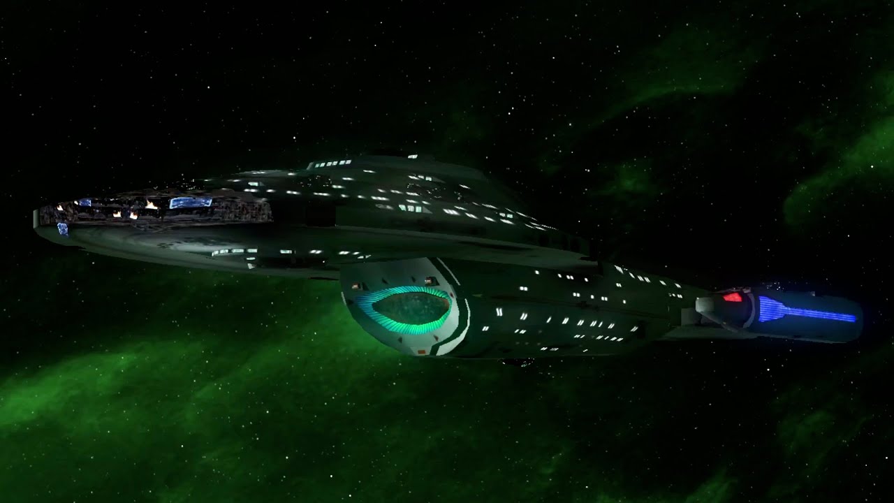 Star Trek Bridge Commander (Remastered) ISS Assimilated Voyager + Shuttle против Reman Warbird Sc...