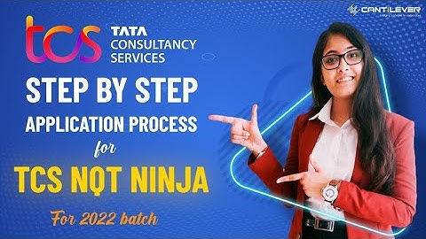 TCS NQT Ninja for 2022 Batch | Step by Step Registration Process