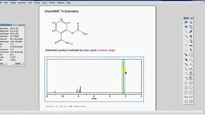 Prediction of NMR