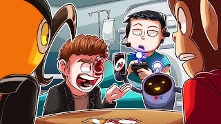 NOGLA is better at playing UNO when he is sick and pretending to be a robot!