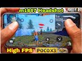 Poco x3 pro free fire gameplay test 2 finger handcam m1887 onetap headshot SD860 chipset smoothaf