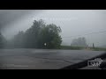 05-08-2024 Hart County, KY - Hail storm and tremendous downpour