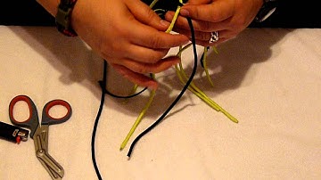 FREE Paracord Project #3 of 8--Plus Paracord scarecrow tutorial