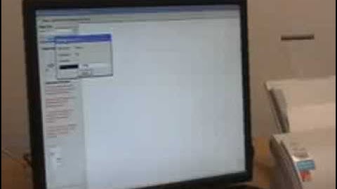 calibrating the Scanner