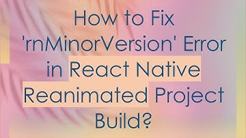 How to Fix 