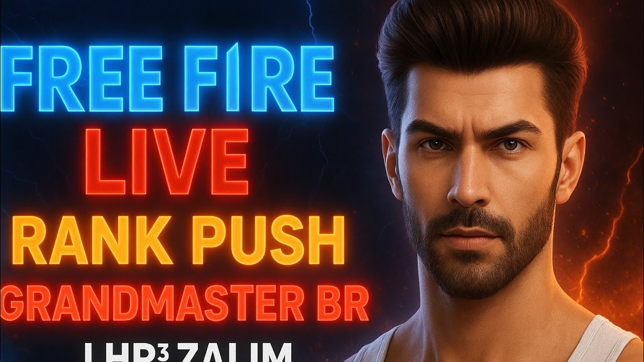 FREE FIRE LIVE RANK PUSH GRANDMASTER BR | LHR⁷³ ZALIM - YouTube